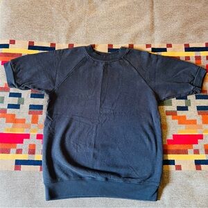 Jungmaven Short Sleeve Raglan Fleece Sweatshirt